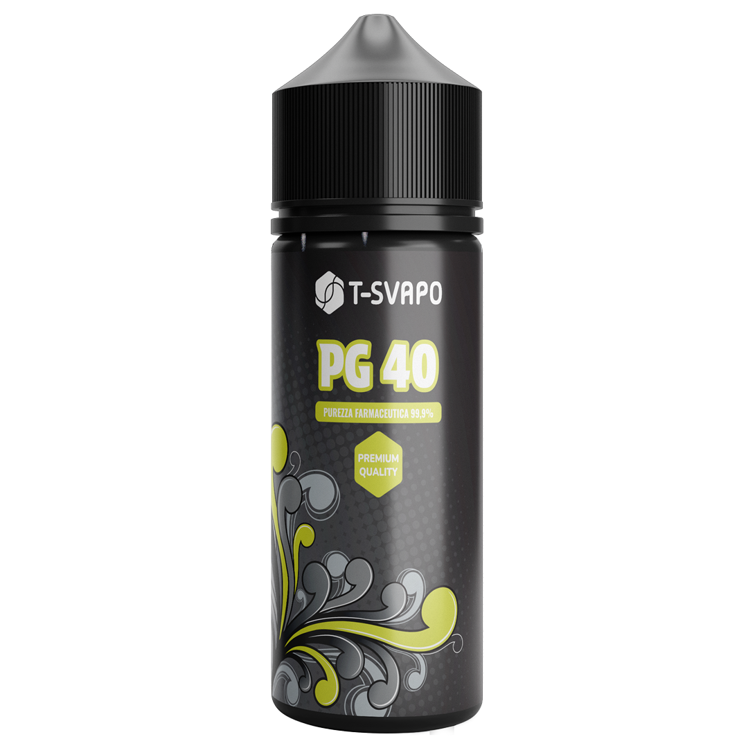 T-Svapo PG 40 NEL 120 PG 40 ml (Flacone 120 ml) Consigliati multipli di 28 - immagine 1