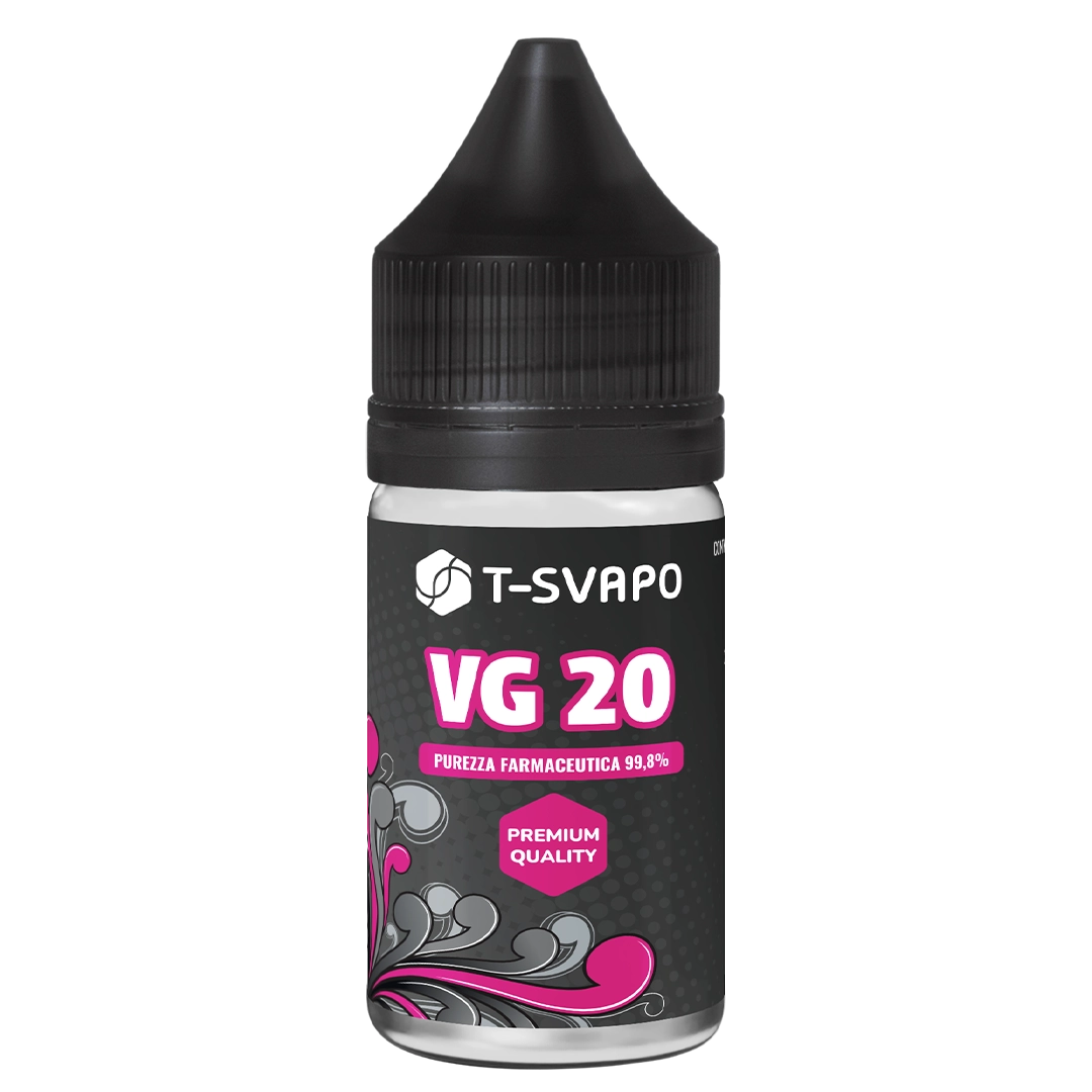 t-svapo_vg 20 nel 30 (1) VG 20 ml (Flacone 30 ml) - immagine 1
