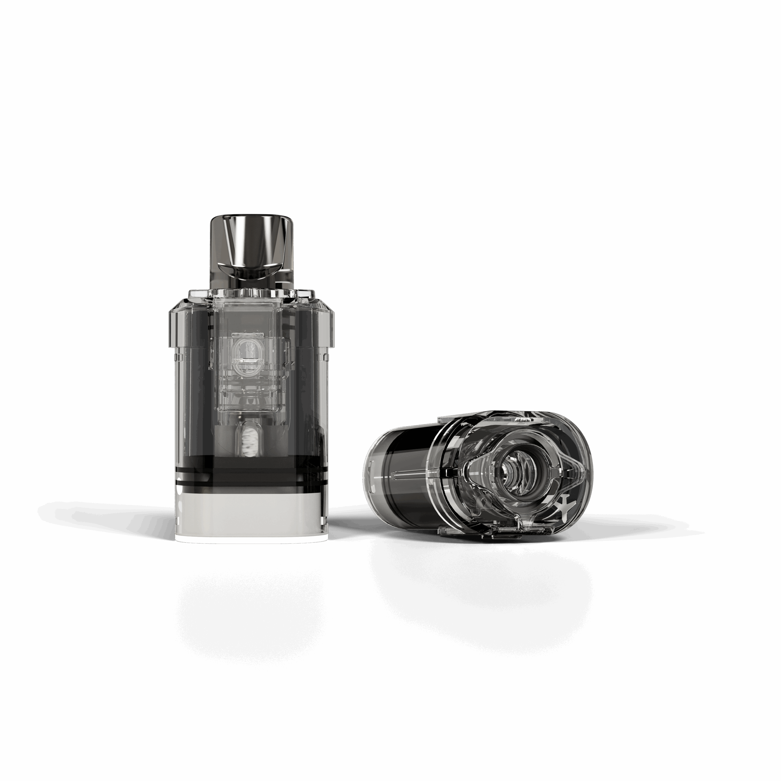 PX PRO 4 Dual product on transparent background W.Driptip gray v4.1 PS PX Pro 4 Cartridge - immagine 1