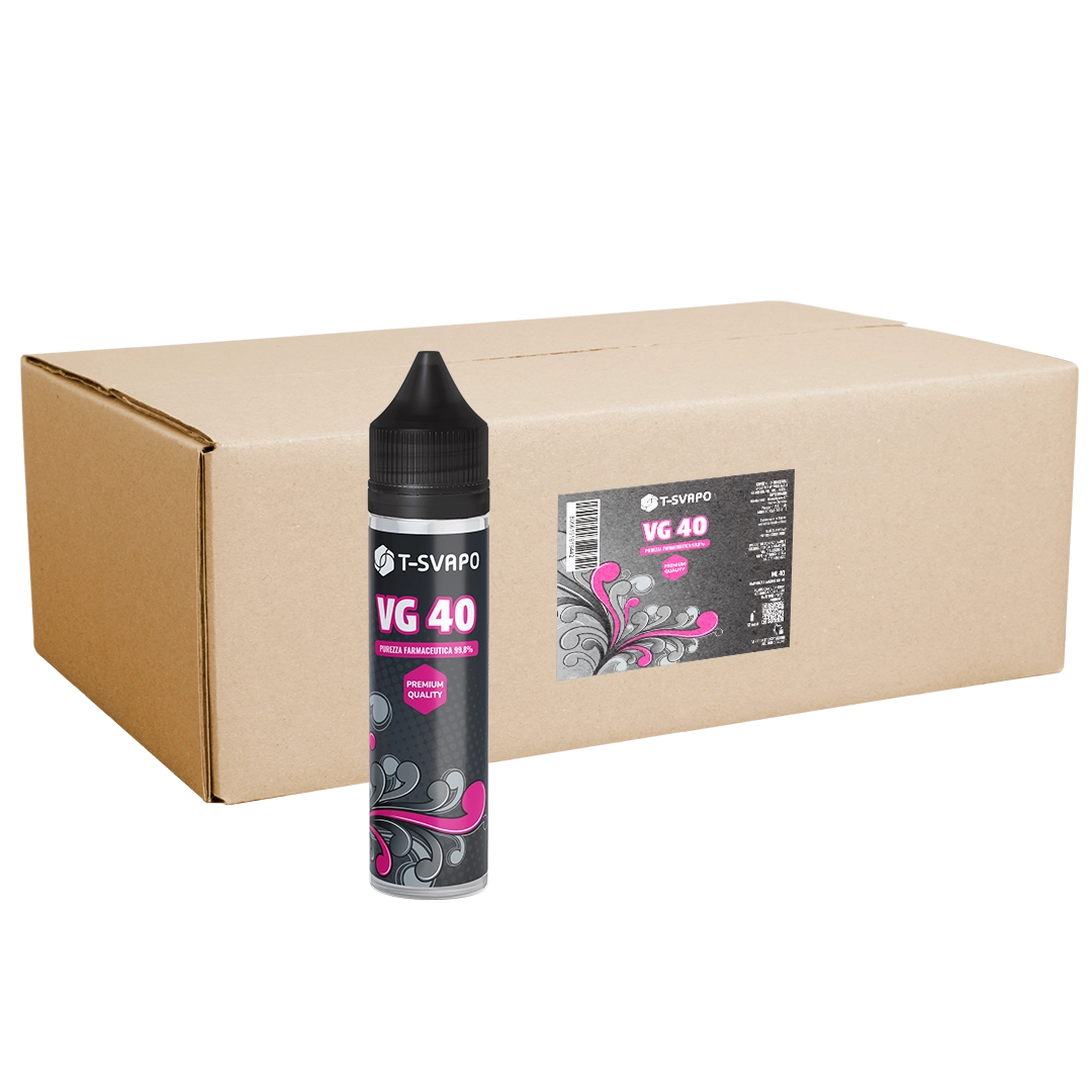 T_SVAPO-vg 40 nel 60 box Box 150 pezzi VG 40 ml (Flacone 60 ml) - immagine 1